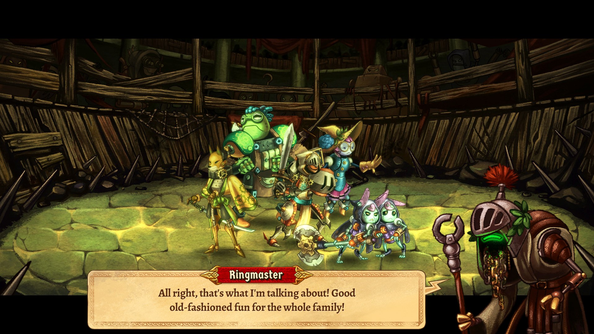 SteamWorld Quest: Hand of Gilgamech